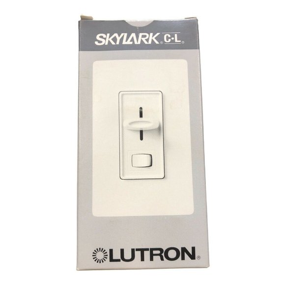 Lutron SCL-153P-LA Skylark CL 150-watt CFL LED Incandescent Dimmer Switch Almond - Picture 1 of 7